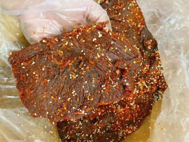 Khô bò đen tẩm mật ong