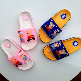 Dép lê, dép quai ngang hình heo peppa cho bé trai bé gái
