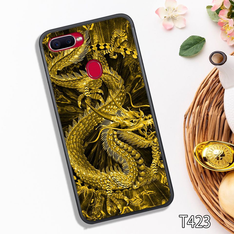 Ốp lưng Oppo A5S -Oppo A7-Oppo A12- oppo F9 -Oppo Realme 2 pro hình rồng,sư tử đẹp -cá tính