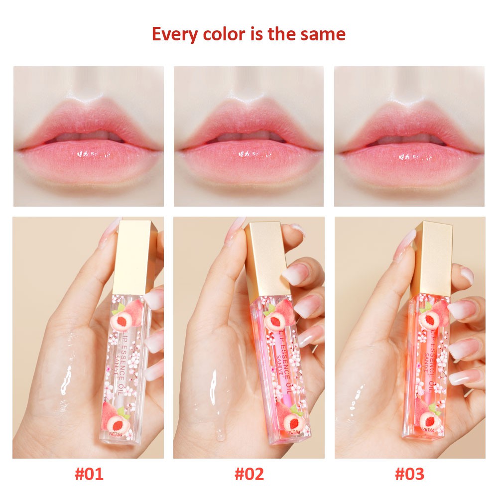 ( Mypham35 ) [Hàng mới về] Dầu dưỡng ẩm chăm sóc môi đổi màu SANIYE cao cấp L1154 | BigBuy360 - bigbuy360.vn