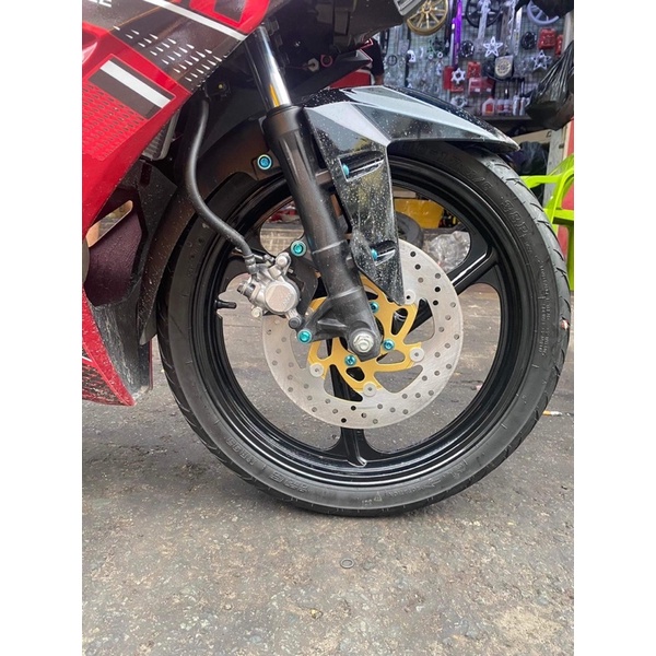 Đĩa yaz Enkei 4 lỗ ra 260mm có hàng.  Gắn như zin cho winner đi mâm 4 lỗ. Dày 300mm. Thép siêu cứng