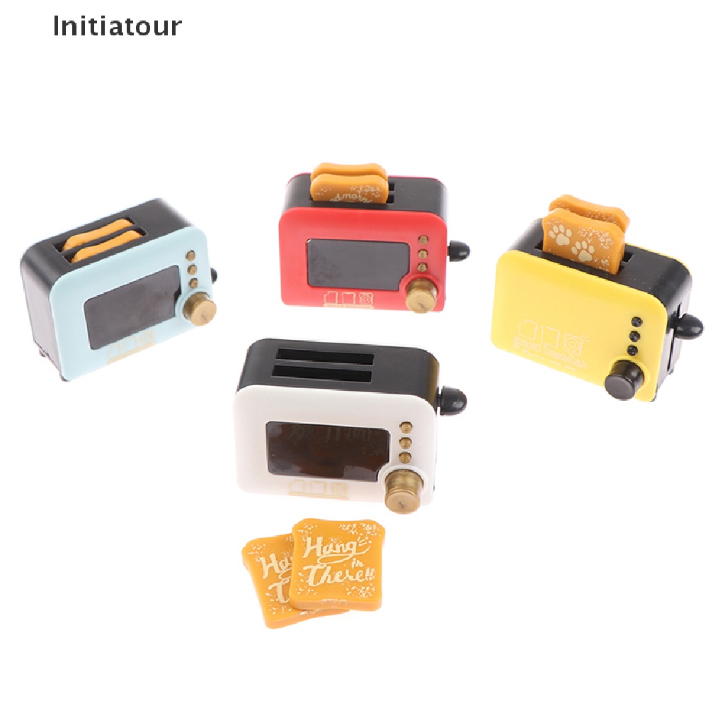 [Initiatour] Mô Hình Nhà Bếp Điện Tử mini Trang Trí Nhà Búp Bê Tỉ Lệ 1: 12 Tốt