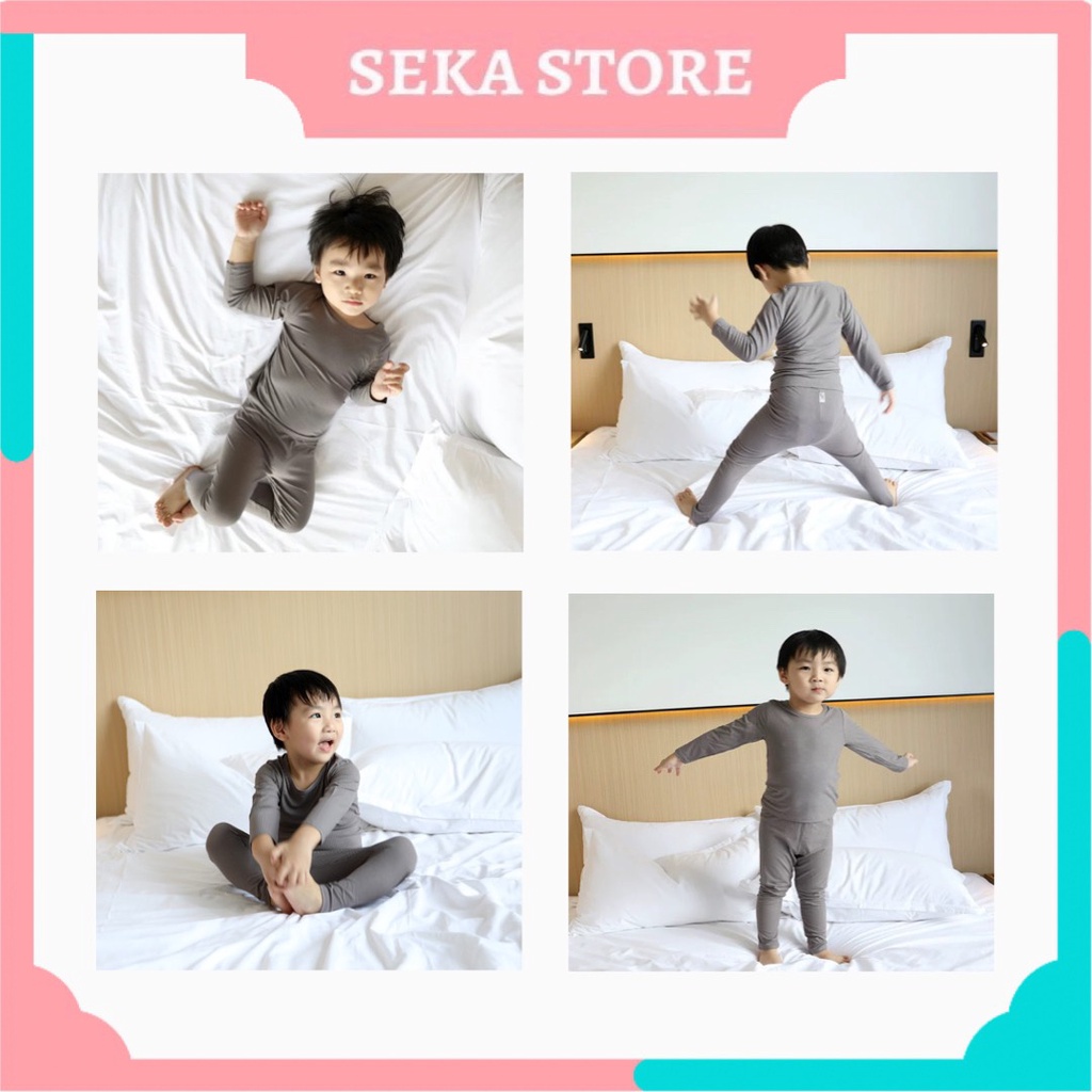 Đồ bộ cho bé trai, bé gái Minky Mom Quảng Châu dài tay SEKA STORE - 0643