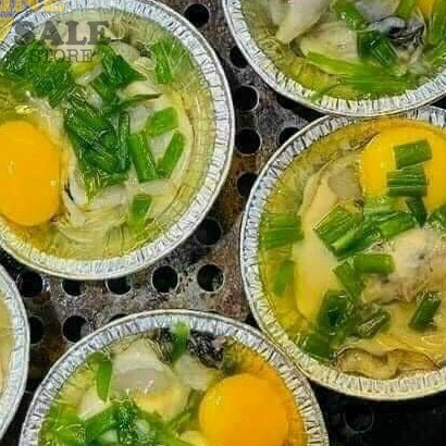 Set 100 Đế Cốc Chén Giấy Bạc Lót Khuôn Nướng Bánh tart Trứng Siêu Tiện Dụng An Toàn Khi Sử Dụng