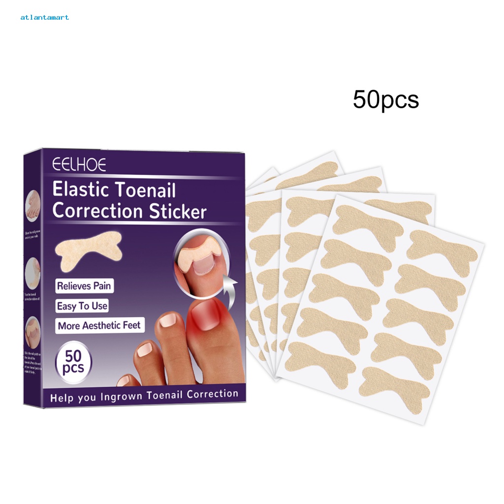 Atl| Miếng Dán Chỉnh Hình Móng Chân Mọc Ngược Tiện Dụng