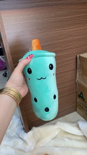 GẤU BÔNG LY TRÀ SỮA SIZE 20cm