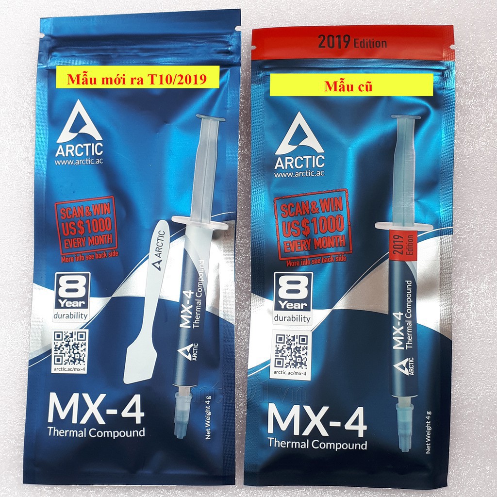 Keo Tản Nhiệt Arctic MX4 4g - Thermal MX-4