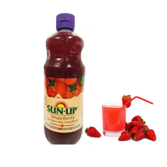 [GIÁ SỈ] Siro Sun Up Hàn Quốc chai thủy tinh 840ml