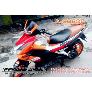 Tem Trùm Repsol xe Air Blade