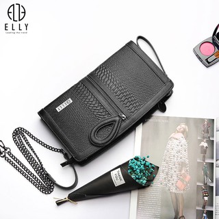 [Deal sang chảnh]  Túi clutch nữ cao cấp da thật ELLY – EC12
