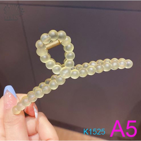 Kẹp càng cua, kẹp tóc nhiều màu dễ thương cao cấp Orin K1525