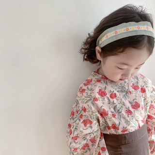 Băng đô cài tóc phong cách Vintage cho bé