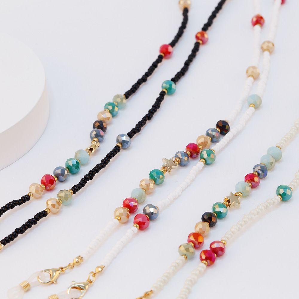 Dây Xích Đeo Mắt Kính Chống Thất Lạc Màu Sắc Thời Trang