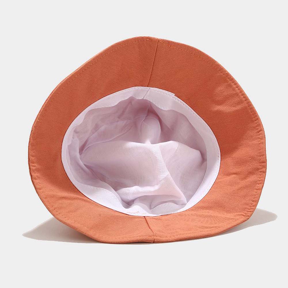 Mũ xô che nắng bằng cotton thêu hoa nhiều màu sắc thời trang mùa hè cho nữ