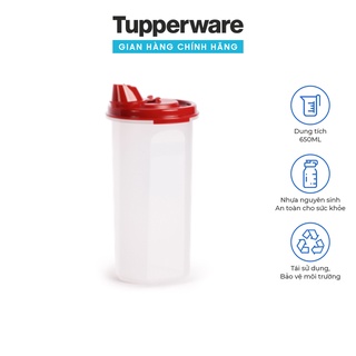 Bình Stor N Pour trữ đa năng TUPPPERWARE chất liệu trong suốt nắp bật tiện dụng đa năng