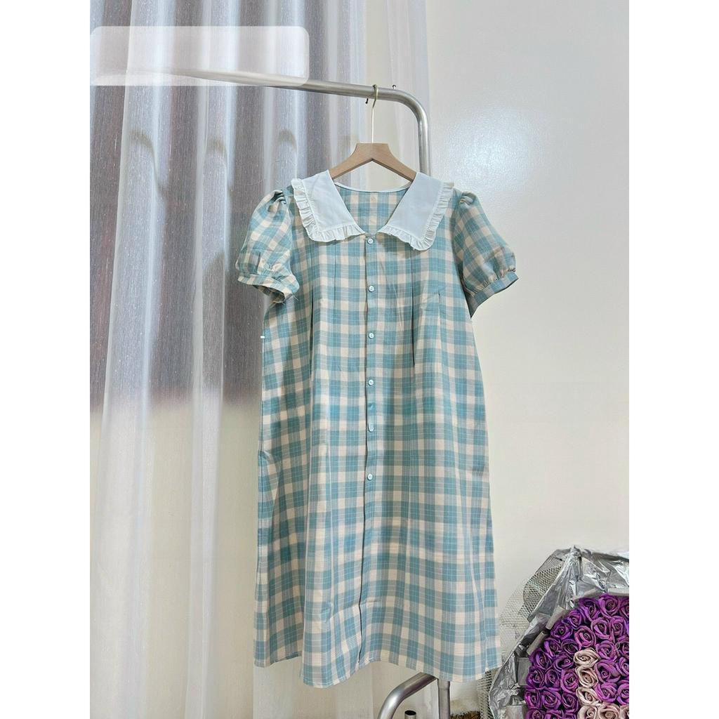 Váy bầu thiết kế công sở đẹp Aidenshop đầm bầu mùa hè