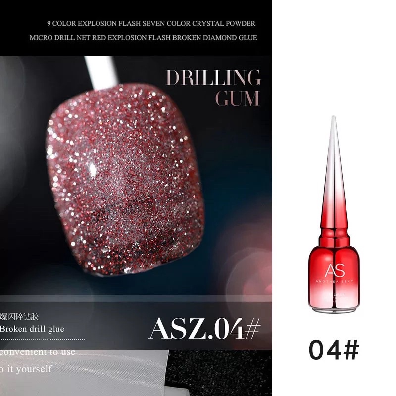 Sơn gel AS chính hãng set 9 - ASZ