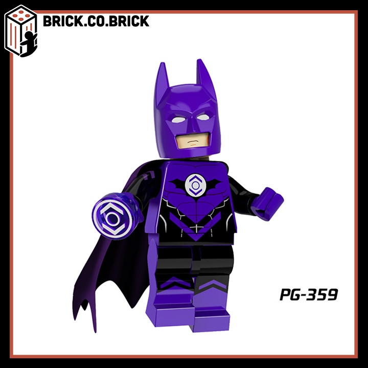 Batman Đủ Màu Siêu Hot Đồ Chơi Lắp Ráp Mô Hình Minifigure Người Dơi Siêu Anh Hùng DC Comics PG8076