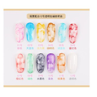 [MỚI 2019] Set 12 chai Cồn loang vẽ móng