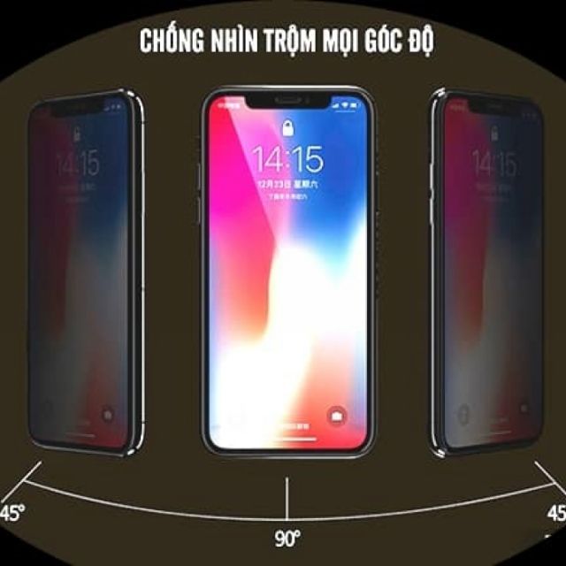 [ Rẻ nhất Shopee] Cường Lực Chống Nhìn Trộm lphone