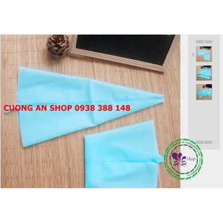 Túi bắt bông kem silicon 30cm