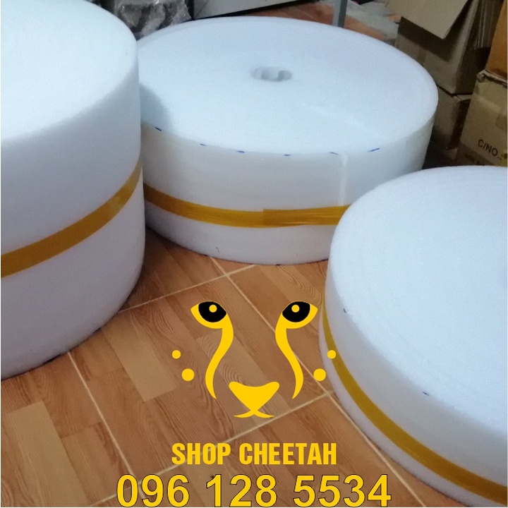 Màng xốp PE trơn dày 20mm chống sốc cho đóng gói hàng vận chuyển đi xa – Các bản rộng từ 20cm/30cm…100cm