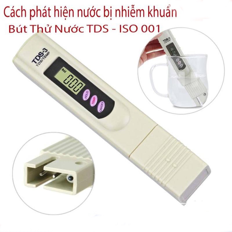 Bút đo độ mặn của nước, máy thử nước sạch Hiển thi Lcd kết quả chính xác tức thời - Bảo hành uy tín 1 ĐỔI 1