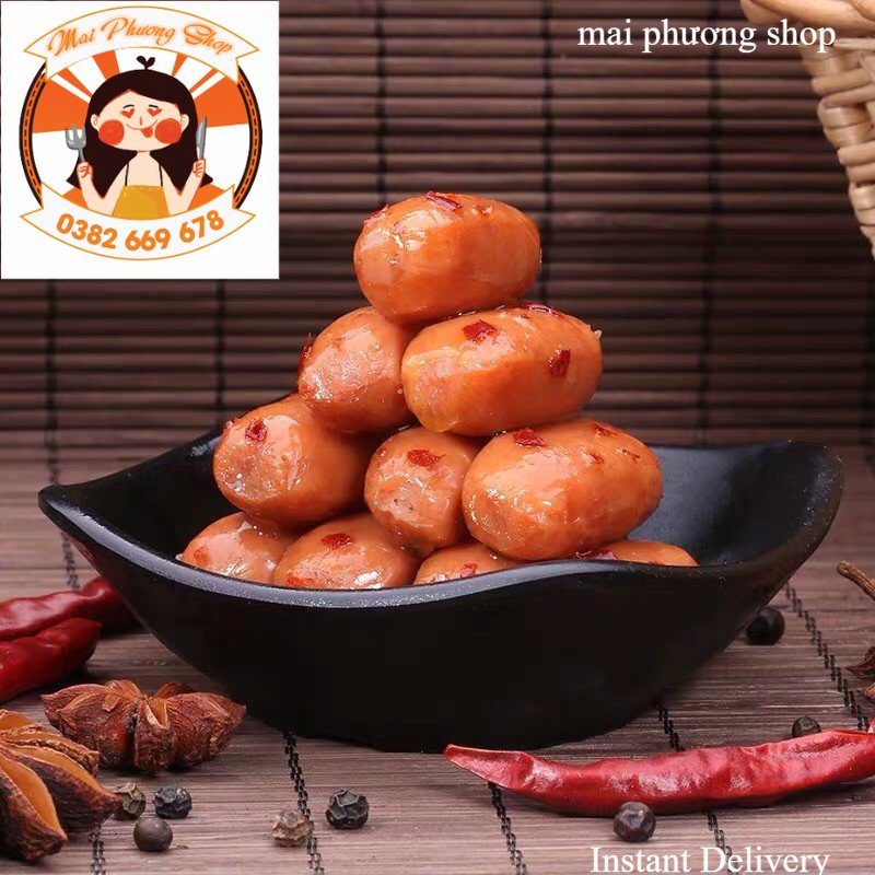 Xúc xích lạp sườn bi siêu ngon