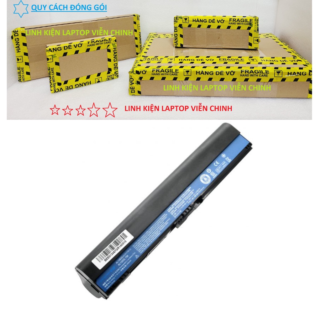 Pin laptop Acer Aspire One 725 726 756, V5 - 121, V5 - 123, V5 - 131, V5 - 171, Chromebook C710 , AL12B32 - Bảo hành 12T