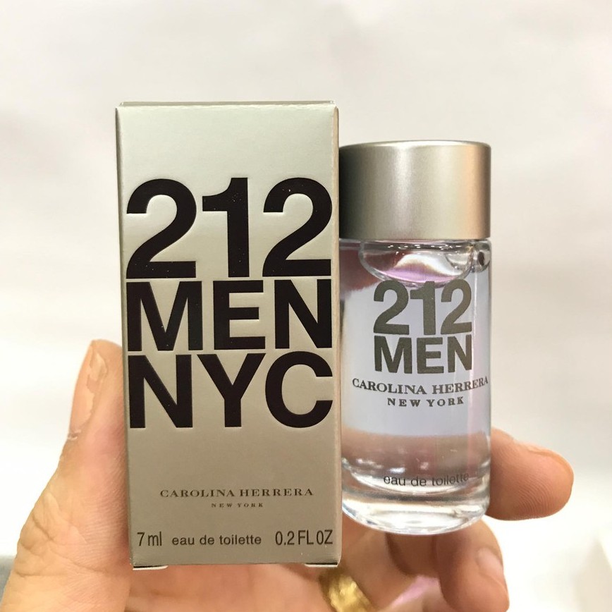 [ Chính Hãng] Nước hoa nam 212 Men Nyc Carolina Herrera 7ml