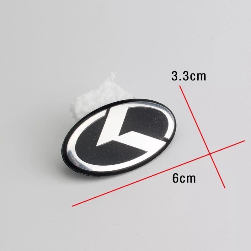 7 Cái /Bộ Logo Xe Chữ K Dán Xe Kia K3 K5 Rio Sorento Optima Cerato Fote