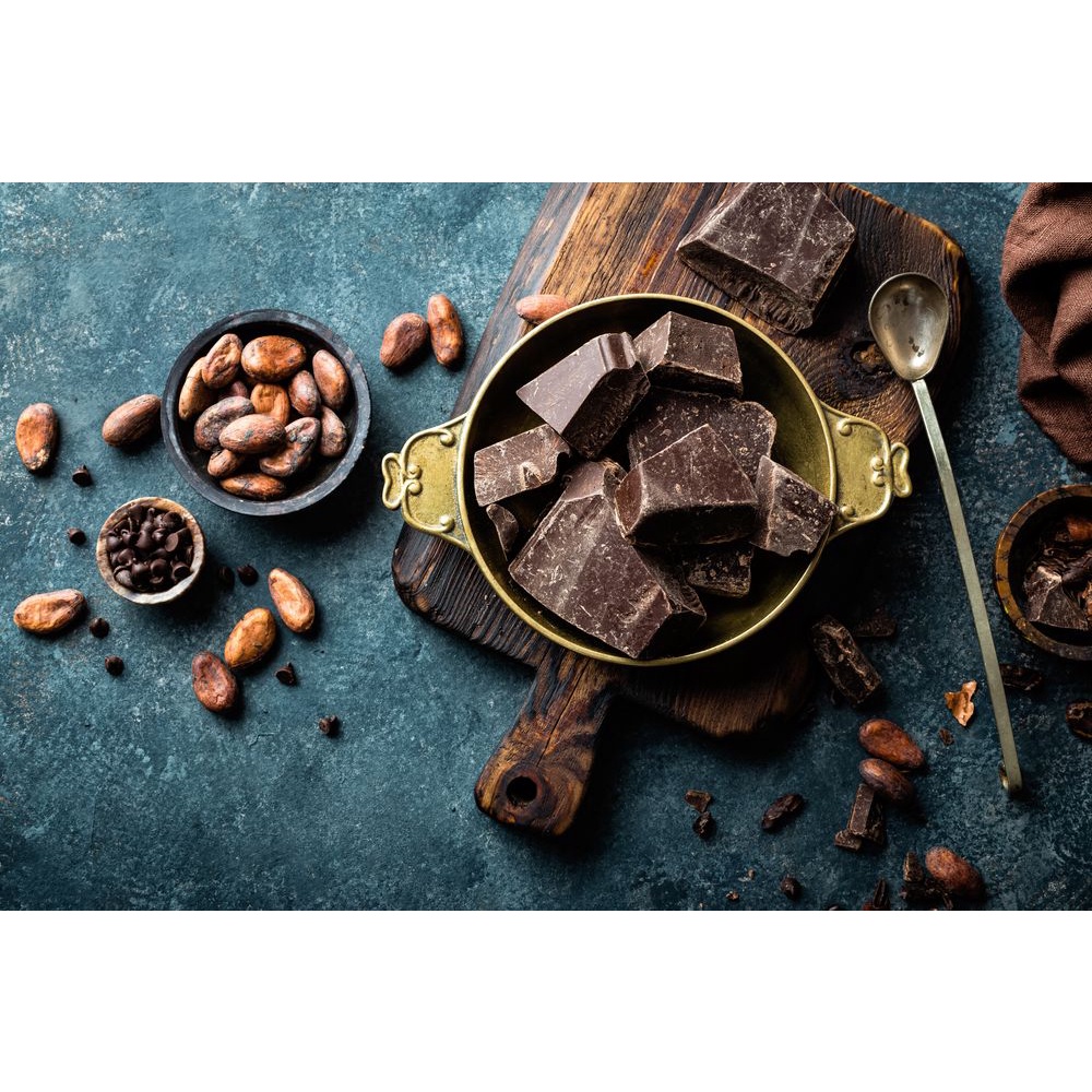 [BÁN CHẠY-Socola đen 100% có đường ăn kiêng] Kẹo socola đắng Dark Chocolate 100% ăn vặt giảm cân văn phòng FIGO