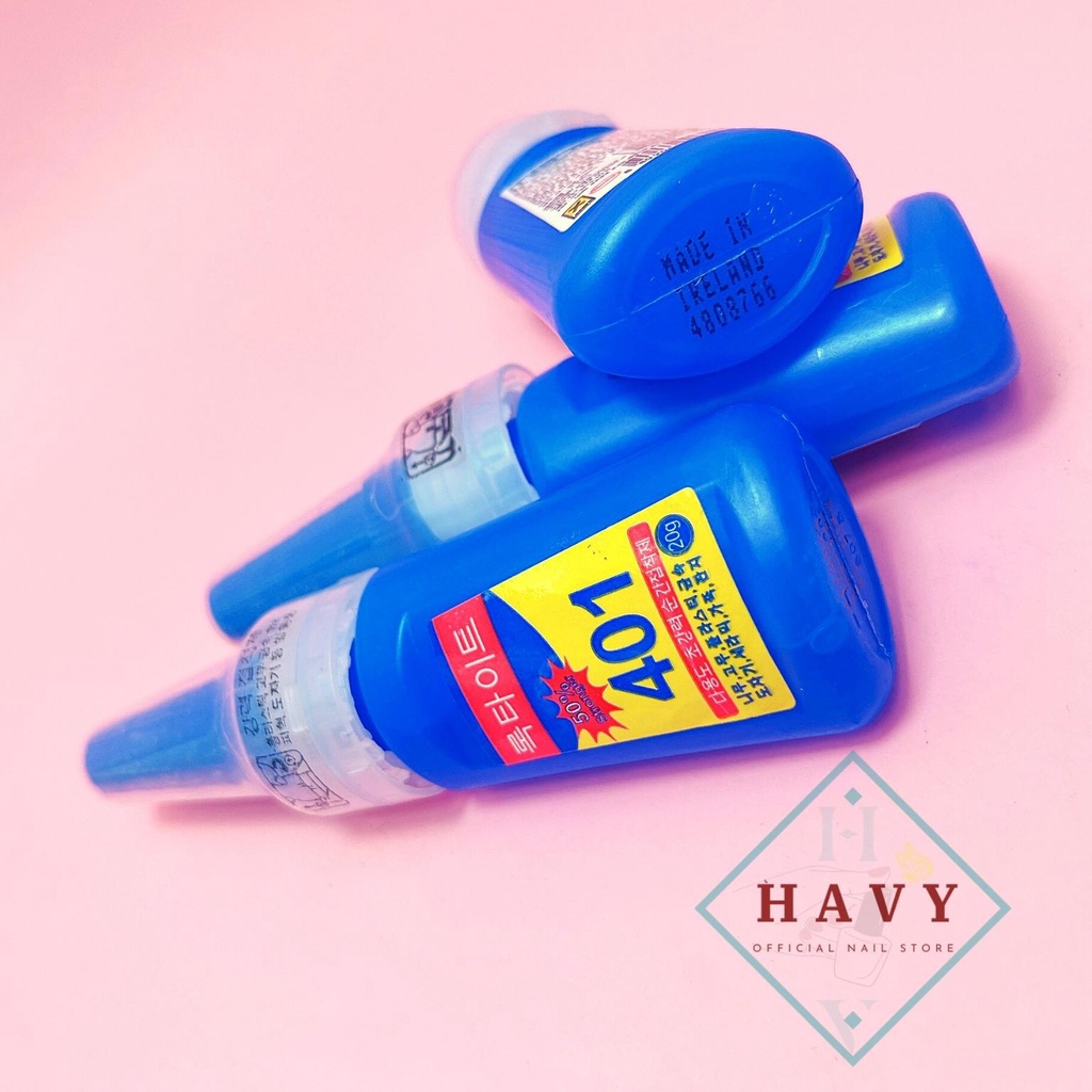 KEO 401 - KEO DÁN MÓNG, ĐÍNH ĐÁ Havy Nail SIÊU CHẮC [ HÀNG CHUẨN ]