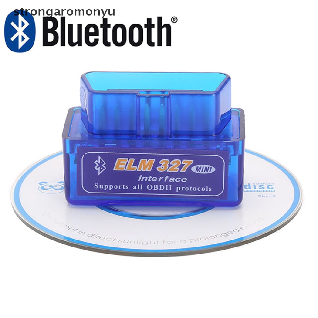 【YU】 ELM327 V1.5 Bluetooth OBD2 For Android/Torque Super Diagnostic Code Reader .