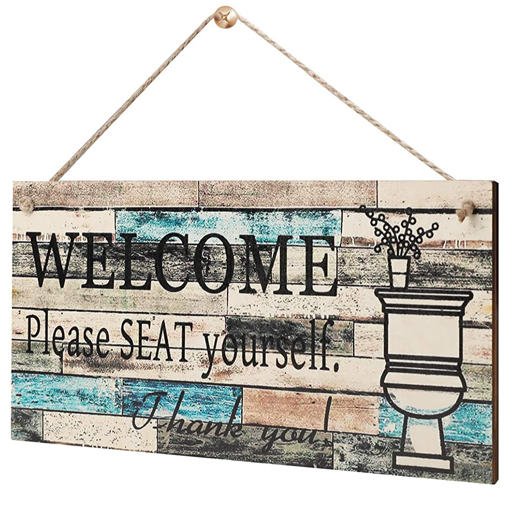 Bảng Gỗ Treo Tường Trang Trí Kiểu Dáng Cổ Điển