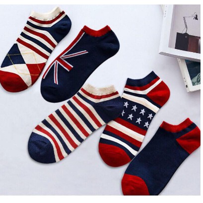 Combo 5 đôi tất nhiều màu sắc thời trang bắt mắt kiểu mơi nhất sử dụng cho cả nam và nữ