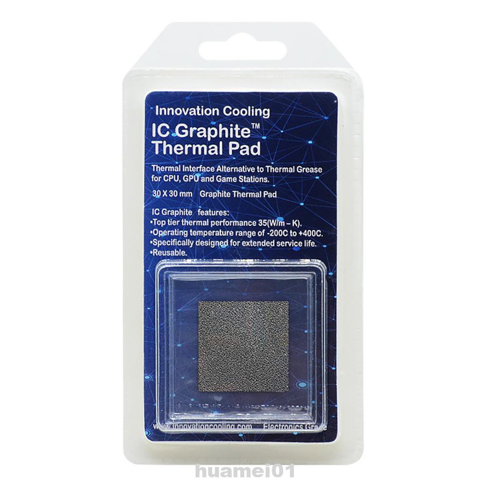 Reusable Electronic Replacement Durable Office Internal CPU Cooling High Conductivity Graphite Thermal Pad