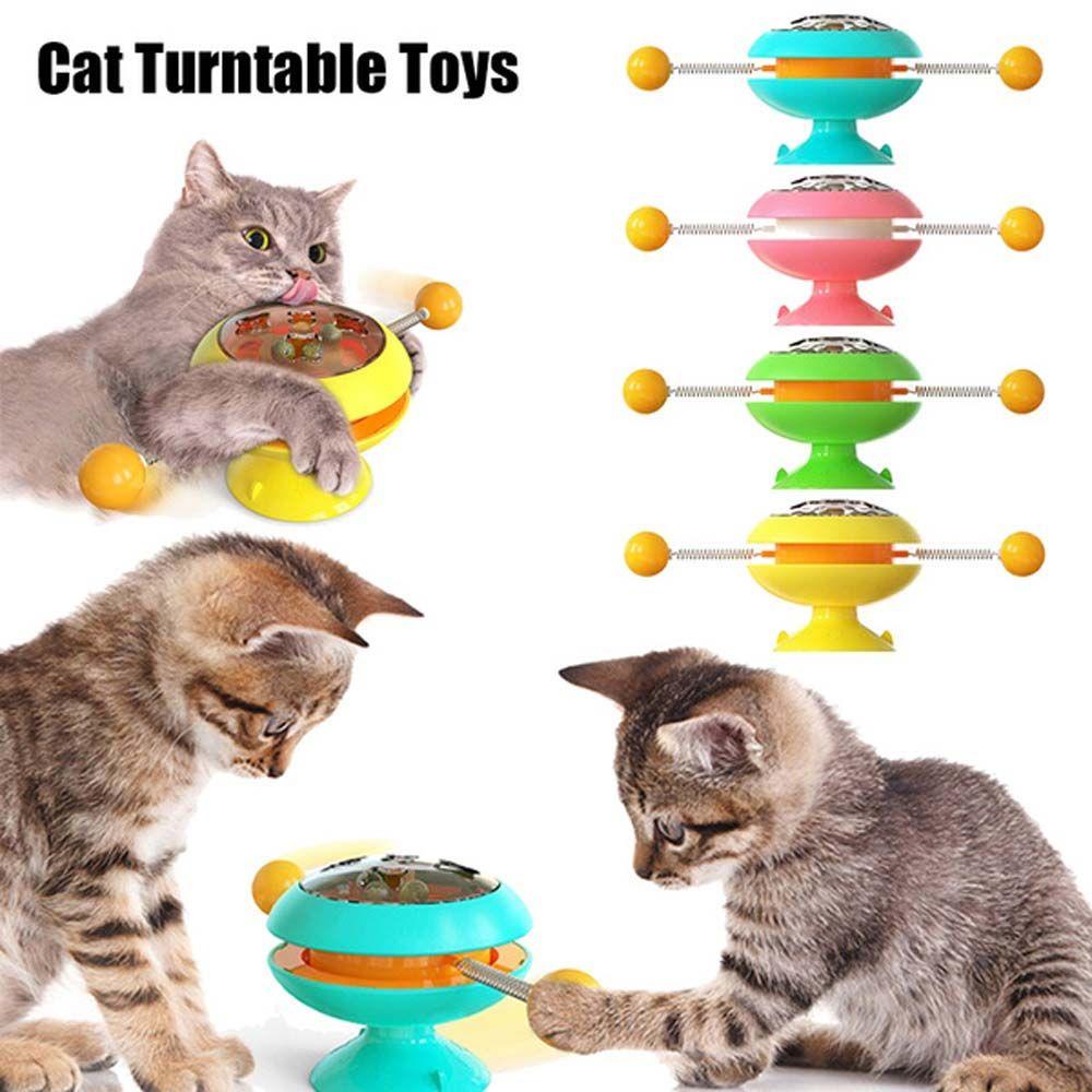 Đồ Chơi Bóng Xoay Tương Tác Với Mèo Cưng