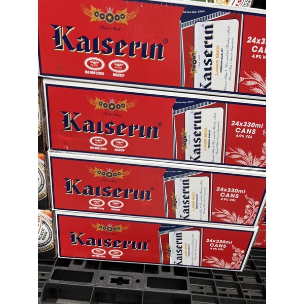 Bia đức kaiserin thùng 24 lon, hsd tháng 5 2023 - ảnh sản phẩm 4