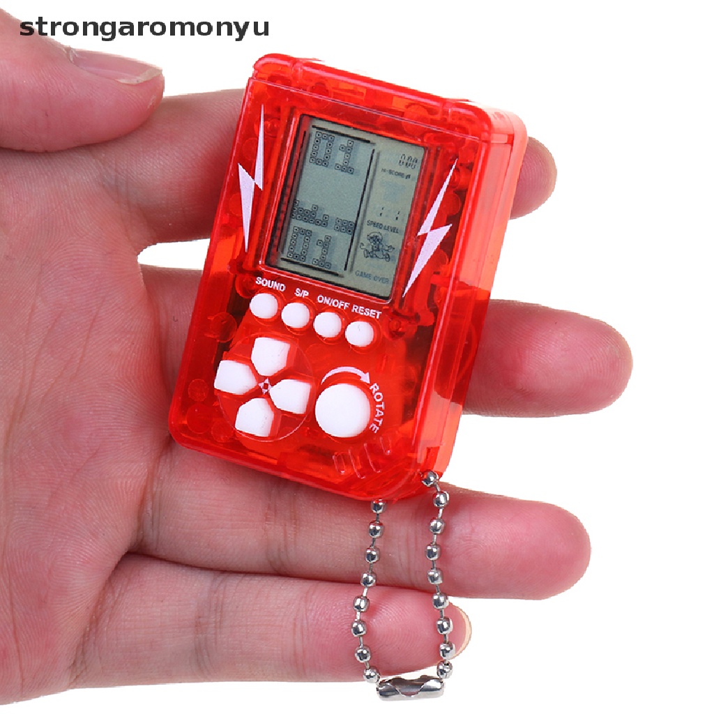 Máy Chơi Game Cầm Tay Mini Cổ Điển Tích Hợp Móc Khóa Tiện Lợi