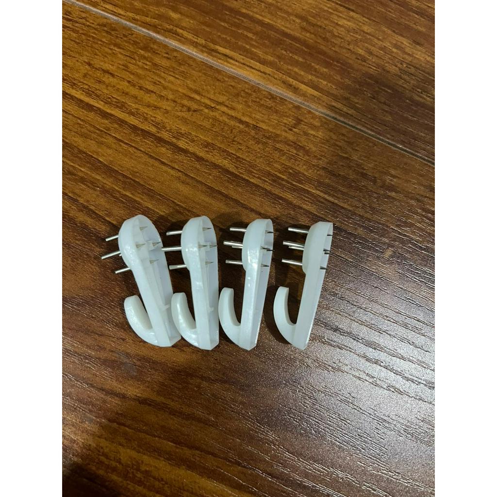 Đinh 4 Chân Treo Khung Ảnh, Đinh Treo Đồ Chìa Khoá Có Móc Đa Năng Không Cần Khoan Đục Siêu Chắc Chăn