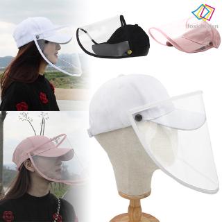 Nón Lưỡi Trai Che Mặt Chống Bụi Thiết Kế Trong Suốt Dành Cho Bé / Người Lớn
