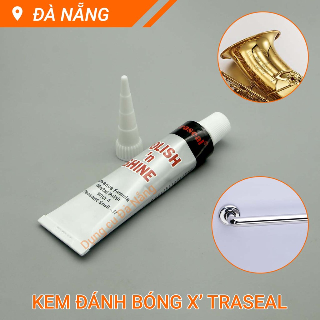 Kem đánh bóng kim loại 32g X'traseal Polish ‘n Shine