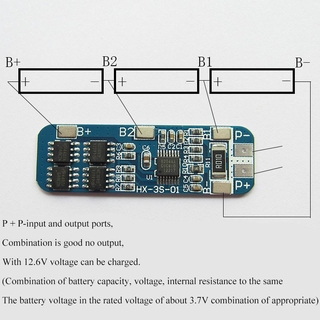  Mạch bảo vệ pin lipo 11.1V 3cell 10A