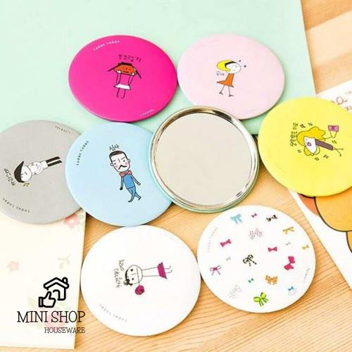 Gương Mini Cầm Tay Hàn Quốc 7cm
