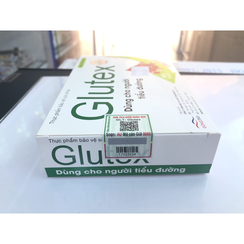 [Chính Hãng ,Tích điểm nhận quà ] Glutex hộp 30 viên, giúp hỗ trợ hạ đường huyết và giảm biến chứng bệnh tiểu đường