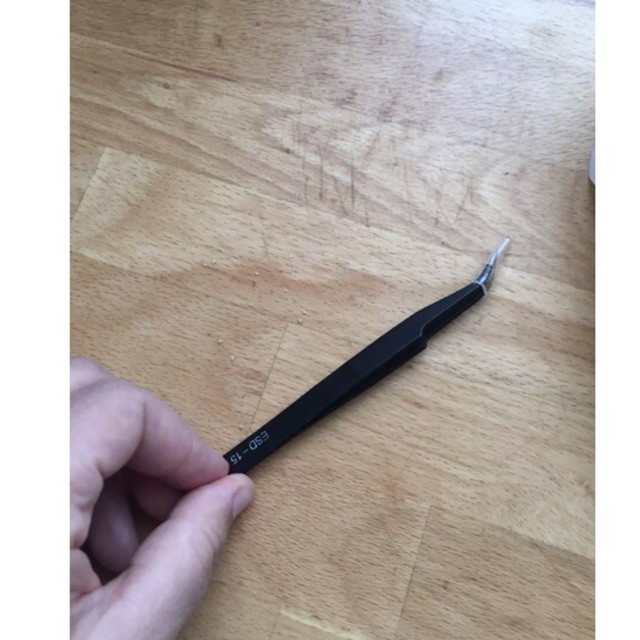 Nhíp gắp bi đường,lá vàng-bạc,linh kiện,hạt đá