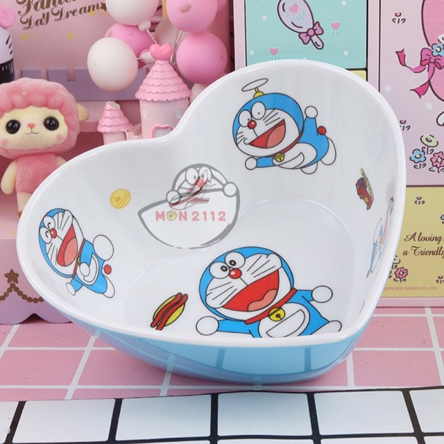 TÔ CHÉN BÁT NHỰA MELAMINE DORAEMON