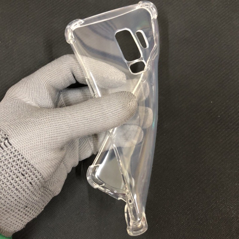Ốp Lưng Samsung S9 Plus Dẻo Trong Suốt Chống Sốc bo 4 góc chống va đập bảo vệ camera