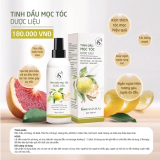 Tinh dầu mọc tóc sam natural 100ml